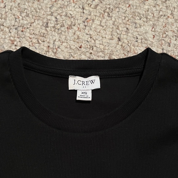 J. Crew Ribbed Cropped Tee - Picture 2 of 4